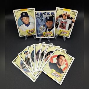 2005 Upper Deck Baseball Heroes Derek Jeter Complete 10 Card Set NY Yankees HoF